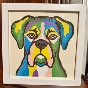 3D Dog Shadowbox